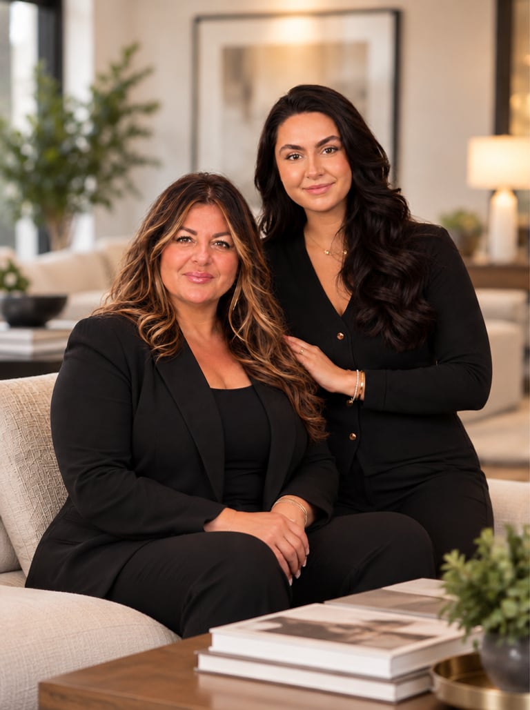 Danielle Goodwin and Sofija Gjonbalaj-Cobaj of Genco Realty